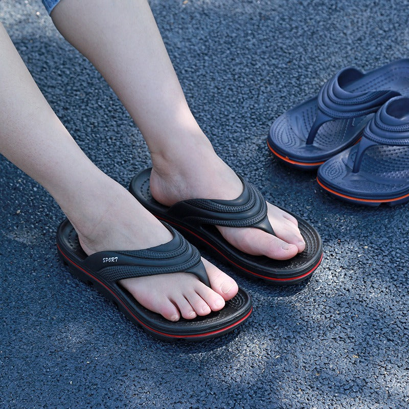 Men Orthopedic Sandals Elastic Anti-slip Flip-flops – Nanccy