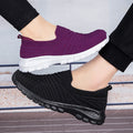 Nanccy Breathable Comfortable Mesh Oversized Soft Sole Walking Shoes
