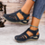 Airfleek Closed Toe Sandals For Standing All Day With Arch Support