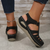 Airfleek Closed Toe Sandals For Standing All Day With Arch Support