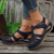 Airfleek Arch Support Wide Toe Box Closed Toe Sandals