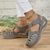 Airfleek Closed Toe Sandals For Standing All Day With Arch Support