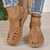 Airfleek Closed Toe Sandals For Standing All Day With Arch Support