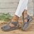 Airfleek Closed Toe Sandals For Standing All Day With Arch Support