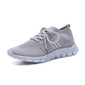 Fly Woven Lace Up  Light Flat Bottomed  Sneakers For Women