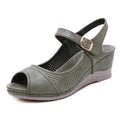 Nanccy Casual Fish Mouth Buckle Comfort Sandals