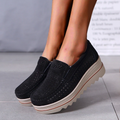 Nanccy Women Slip On platform Comfort Loafers