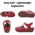 Nanccy Premium Lightweight Leather Sandals