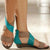 Nanccy Woman Rome Hemp Wedges Ladies Zippers Sandals