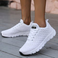 Womens Slip On Walking Shoes Non Slip Running Shoes Breathable Lightweight Sneakers