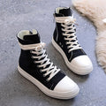 High-top Thick-soled Casual Canvas Shoes