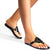 DREAM PAIRS Women's Flip Flops Comfortable Soft Cushion Slide Slip on Summer Beach Thong Flat Sandals