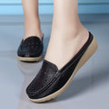 Nanccy Single Slope Heel Hollow Shoes
