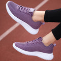 Sneakers Spring Autumn New Ladies Mesh Casual Platform Sports Shoes Female Lace Up Vulcanize Shoes
