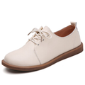 Lizzy Women's Genuine Leather Lace Up Oxfords Flat Spring Shoes