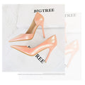 High Heel Bright Shallow Mouth Pointed Hollow Sexy Shoes