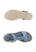 Nanccy Summer Braided Buckle Flat Sandals
