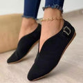Pointed  Flat Bottom Casual Shoes