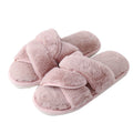 Nanccy Plush Casual Warm Cotton Slippers