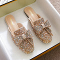 Nanccy Wedding Shoes Rhinestone Flat Bling diamonds bridal Flat