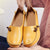 Nanccy Flat Bottom Ladies Casual Mom Shoes Soft Loafers