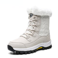 Nanccy Women's Ankle Boots Warm Snow Boots Winter Shoes