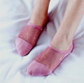( 10 PAIRS ) Nanccy Shiny Crystal Socks