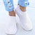 Nanccy Women's Breathable Comfortable Slip-On Walking Shoes