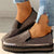 Nanccy - Women Rhinestone Platform Breathable Slip-on Shoes